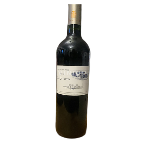 Bordeaux Côtes-de-Bordeaux Château du Juge Cru Quinette 2012