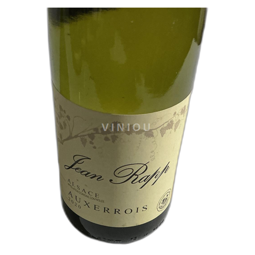 Alsace Not Specified Jean Rapp Auxerrois 2020