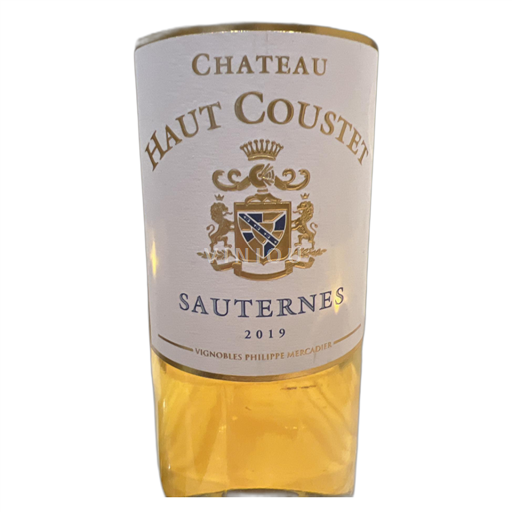Burdeos Sauternes Château Haut Coustet 2019