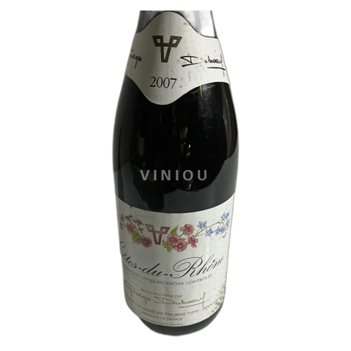 Rhônen laakso Côtes-du-rhône Georges duboeuf 2007