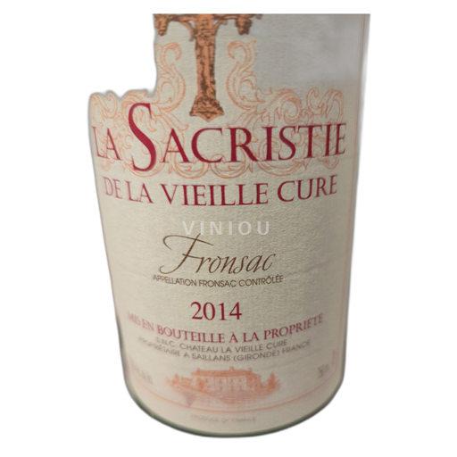 Burdeos Fronsac La Sacristie 2014