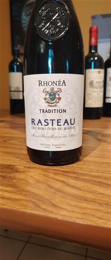 Rhônedalen Rasteau Rhônea Tradition Icke årgångsbetecknad