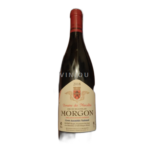 Beaujolais Morgon Domaine des Marcellins Assemblé Nationale 2018