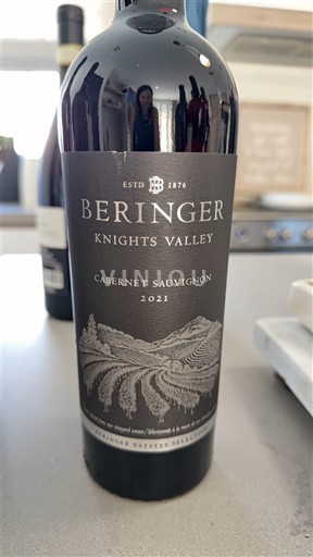 Kalifornialaiset AVA:t Knights Valley Beringer Knights Valley 2021