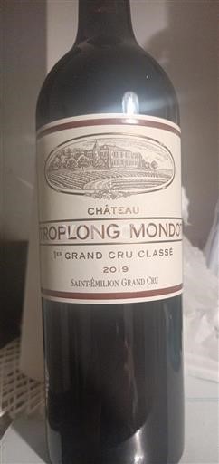 Burdeos Saint-Émilion Gran Cru Château Troplong Mondot Mondot 2019