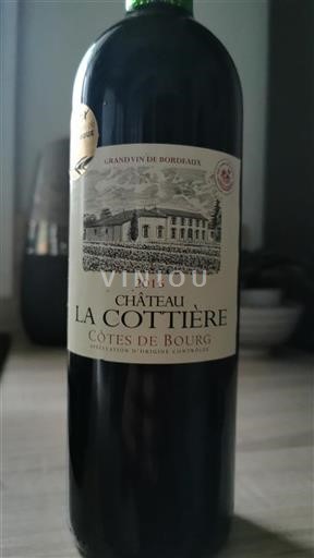 Bordeaux Côtes-de-bourg Château La Cottière 2016