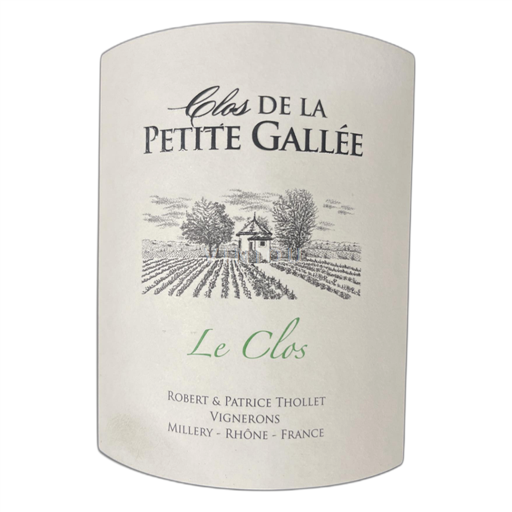 Rona dolina Ni doloceno Clos de la Petite Gallée Le Clos 2023