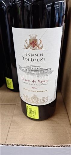 Bordeaux Graves-de-vayres Benjamin Toulouse 2016