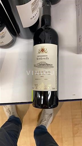 Bordeaux Graves-de-Vayres Benjamin Toulouse 2016