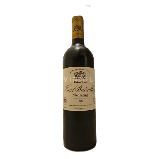 Bordeaux Pauillac Château Haut-Batailley 2013