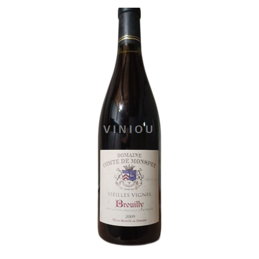 Beaujolais Brouilly Domaine Comte de Monspey Vieilles Vignes 2009