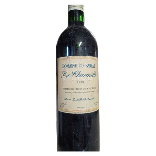 Bordeaux Những sườn đầu tiên của Bordeaux Domaine du Barrail La Charmille 1998
