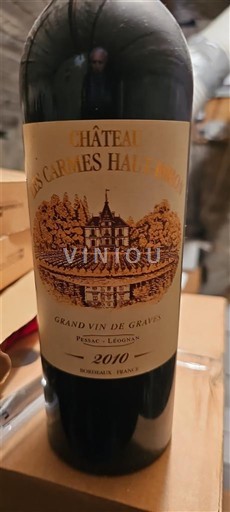 Bordeaux Pessac-Léognan Château les Carmes Haut-Brion 2010