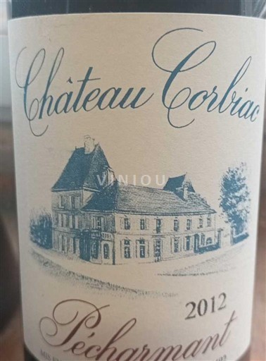 Southwest Pécharmant Château Corbiac 2012