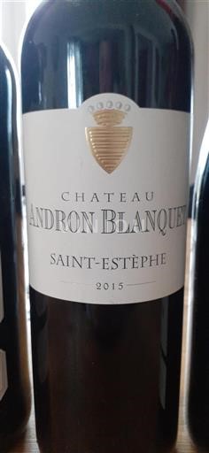 Bordeaux Saint-Estèphe Château Andron Blanquet 2015