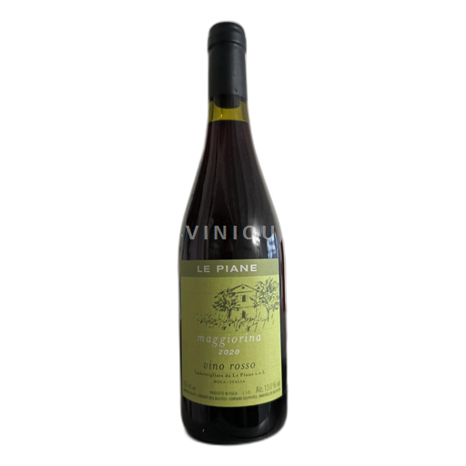 Vin Rouge sec Maggiorina Le Piane 2020 Italie Piémont Boca DOC