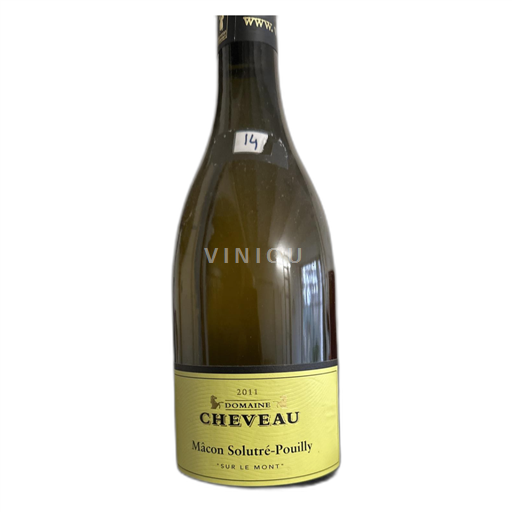 Bourgogne Mâcon och Mâcon-Villages Domaine Cheveau Sur le Mont 2011