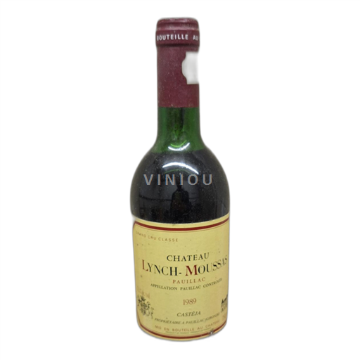 Bordeaux Pauillac Chateau Lynch-Moussas 1989
