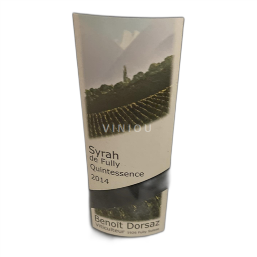 Vin Rouge sec Benoît Dorsaz 2014 Suisse Valais AOC