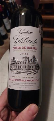 Bordeaux Côtes-de-bourg Château Lalibarde 2021