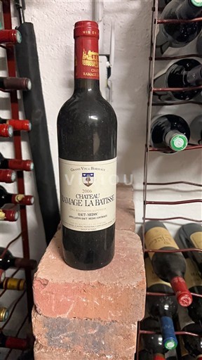 Bordeaux Haut-Médoc Château Ramage La Batisse 2006