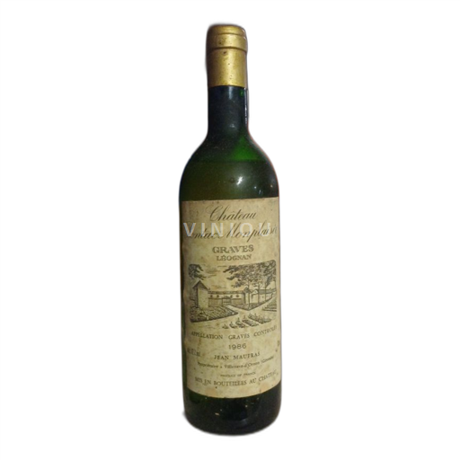 Bordeaux Graves Pontac Monplaisir Graves Leognan 1986