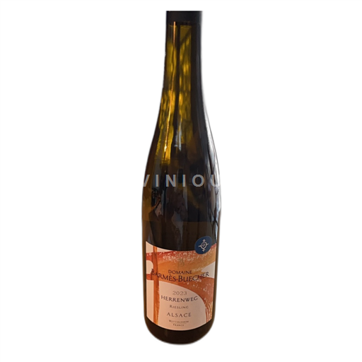 Vin Blanc sec Herrenweg Domaine Barmès Buecher 2023 France Alsace Riesling AOC