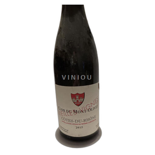 Rhônen laakso Côtes-du-rhône Clos du Mont-Olivet Vieilles Vignes 2015