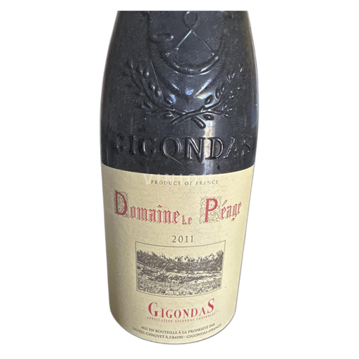 Rhônedalen Gigondas Domaine Le Péage 2011