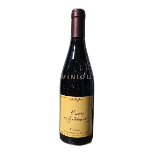 Rhônen laakso Cairanne Domaine Rabasse Charavin d'Estevenas Ei vuosikertaa