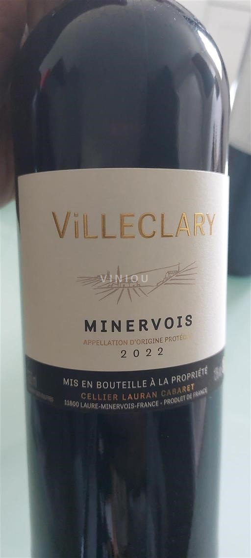 Languedoc Minervois Villeclary 2022