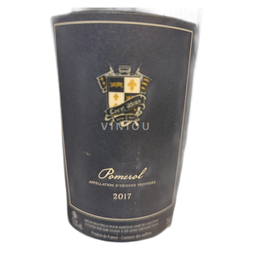 Bordeaux Pomerol Castel avion 2017