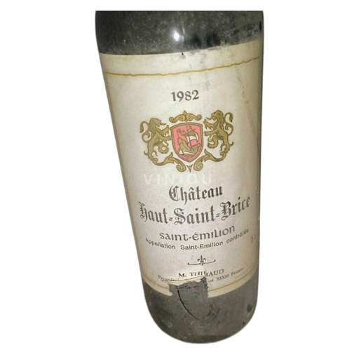 Bordéus Saint-Émilion Château Haut-Saint-Brice 1982