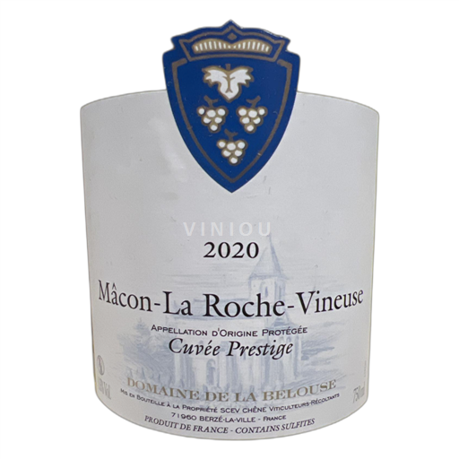 Burgundija Mâcon in Mâcon-villages Domaine de la Belouse Prestige 2020