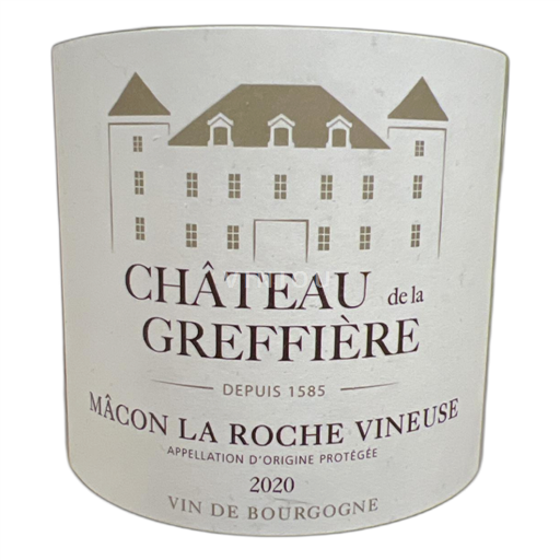 Burgundy Mâcon and Mâcon-Villages Château de la Greffière 2020