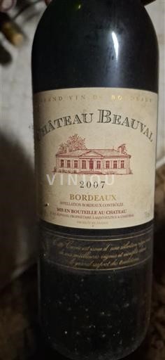 Bordeaux Château Beauval 2007