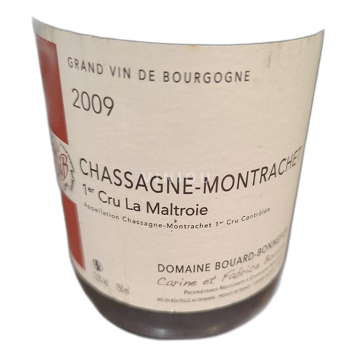 Burgundija Chassagne-Montrachet Premier Cru Domaine Bouard-Bonnefoy La maltroie 2009