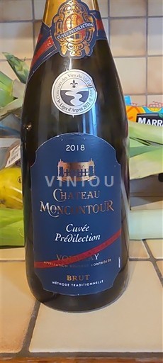 Loirevallei Vouvray Chateau Moncontour Prédilection 2018