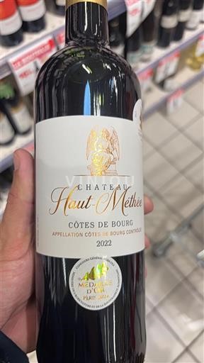 Bordeaux Côtes-de-bourg Château Haut Méthée 2022
