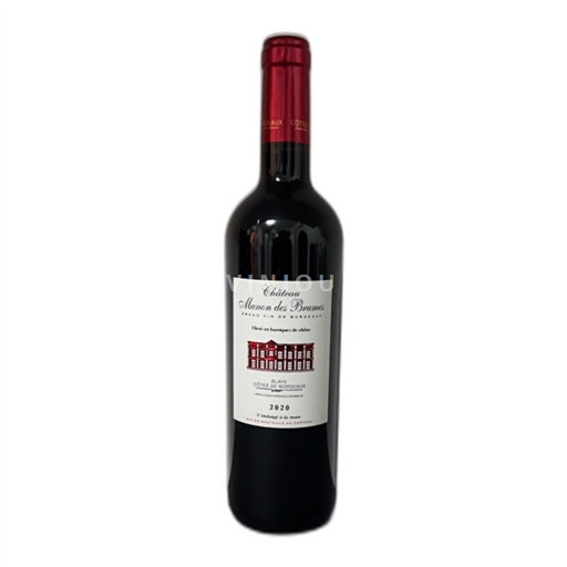 Bordeaux Blaye-Côtes-de-Bordeaux Château Manon des Brumes 2020