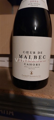 Jugozahod Cahors Lionel Osmin & Cie Cœur de Malbec 2023