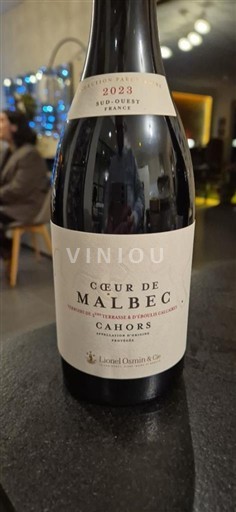 Tây Nam Cahors Lionel Osmin & Cie Cœur de Malbec 2023