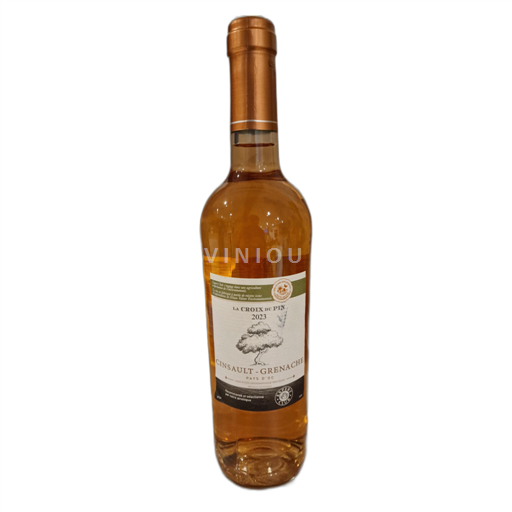 Vin Rosé sec La Croix du Pin 2023 France Languedoc et Roussillon Pays d'oc IGP