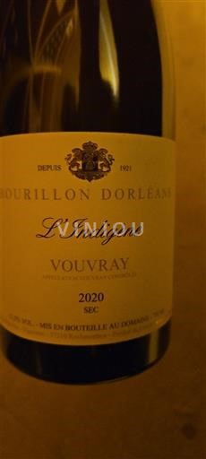 Valea Loarei Vouvray Domaine Bourillon d'Orléans L'indigène 2020