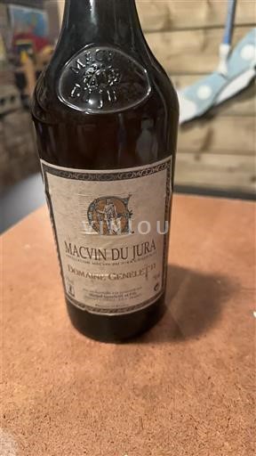 Jura Macvin del Jura Domaine Geneletti Sin añada