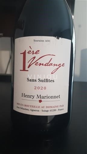 Thung lũng sông Loire Touraine Henry Marionnet 1ère vendange 2020