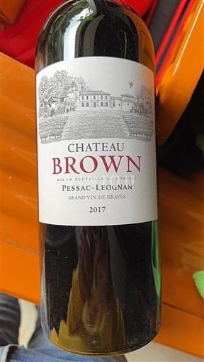 Bordéus Pessac-Léognan Château Brown 2017