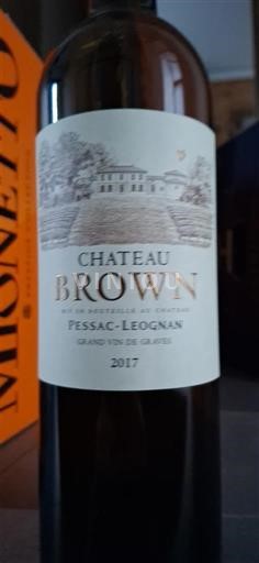 Bordeaux Pessac-Léognan Château Brown 2017