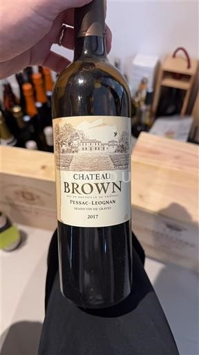 Bordéus Pessac-Léognan Château Brown 2017