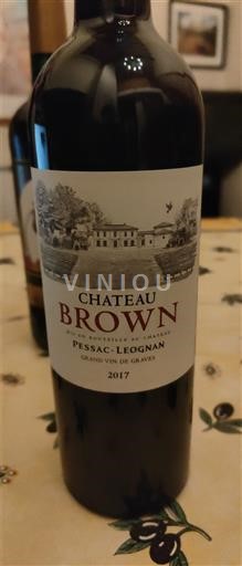 Bordeaux Pessac-Léognan Château Brown 2017